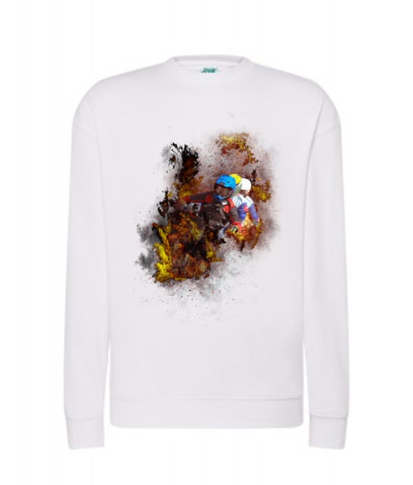 Bluza unisex klasyczna damska męska z Grafiką MZ10 Różne kolory - obrazek 13