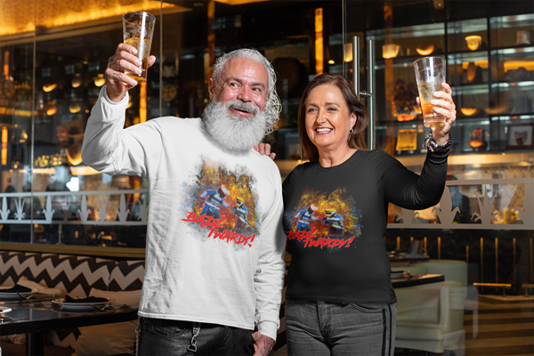 Bluza unisex klasyczna damska męska z Grafiką MZ09 Różne kolory
