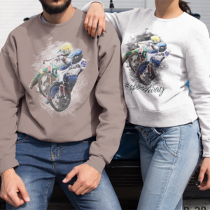Bluza unisex klasyczna damska męska z Grafiką MZ12-1 Różne kolory