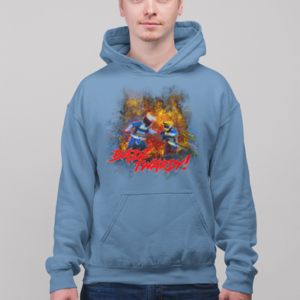 Bluza męska z kapturem Grafika MZ09 Także Duże Rozmiary Różne kolory