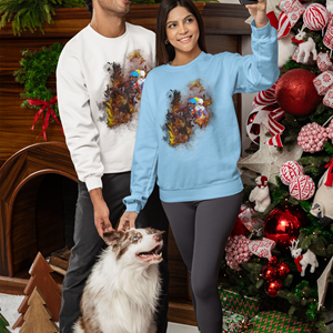Bluza unisex klasyczna damska męska z Grafiką MZ10 Różne kolory
