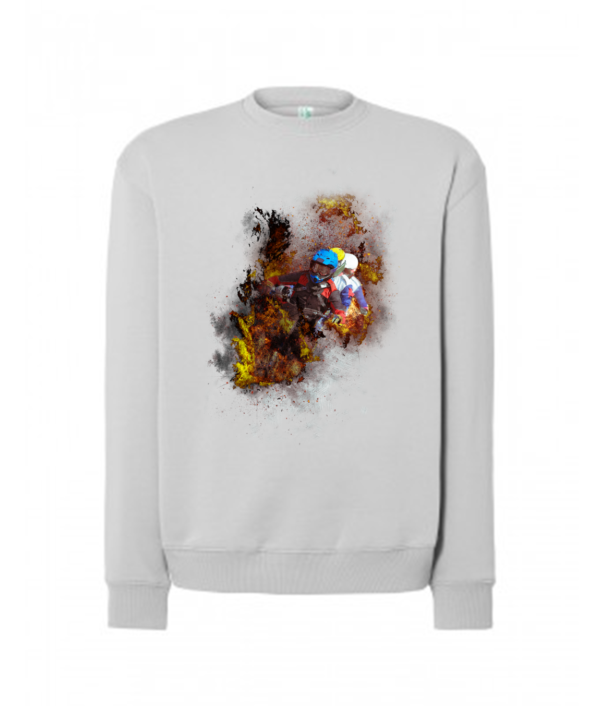 Bluza unisex klasyczna damska męska z Grafiką MZ10 Różne kolory - obrazek 16