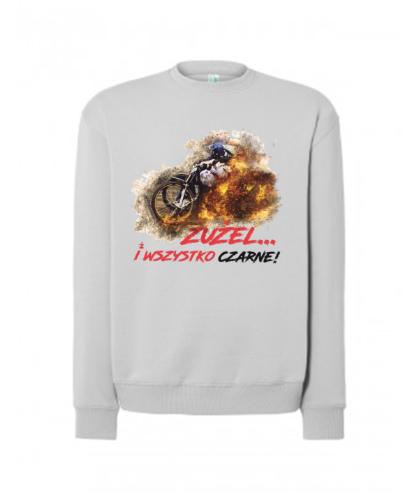 Bluza unisex klasyczna damska męska z Grafiką MZ11 Różne kolory - obrazek 15