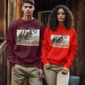 Bluza unisex klasyczna damska męska z Grafiką MZ26 Różne kolory