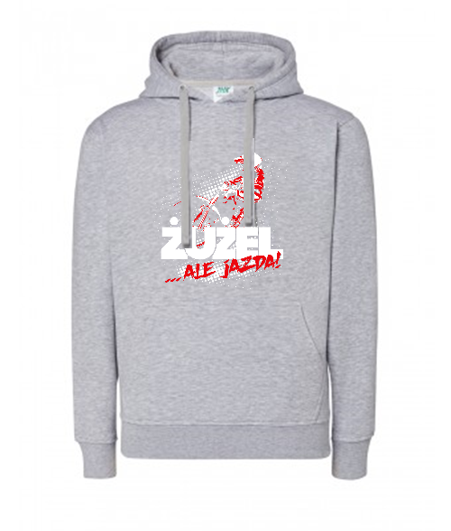 Bluza damska z kapturem Grafika MZ03 Różne kolory - obrazek 2