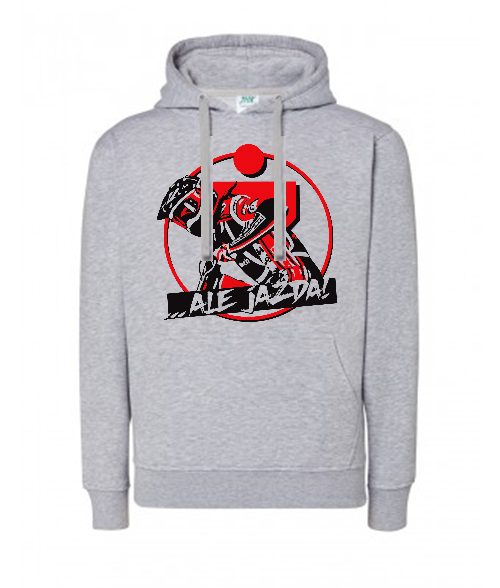 Bluza damska z kapturem Grafika MZ04 Różne kolory - obrazek 2