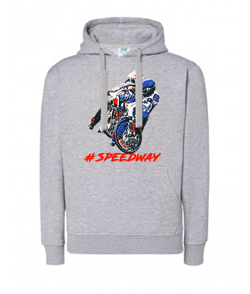 Bluza damska z kapturem Grafika MZ12 Różne kolory - obrazek 2