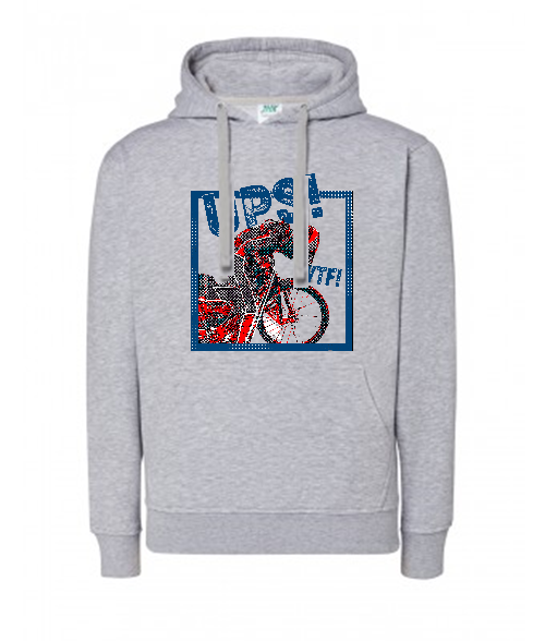 Bluza damska z kapturem Grafika MZ17-1 Różne kolory - obrazek 2