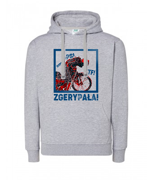 Bluza damska z kapturem Grafika MZ17-2 Różne kolory - obrazek 2