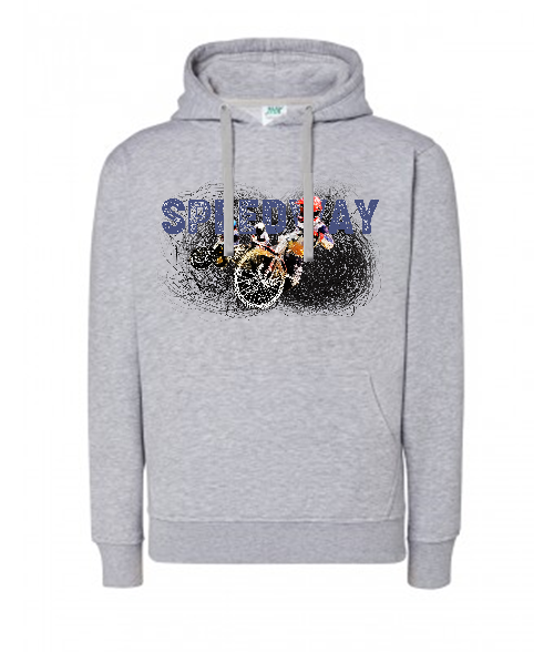 Bluza damska z kapturem Grafika MZ18-1 Różne kolory - obrazek 2