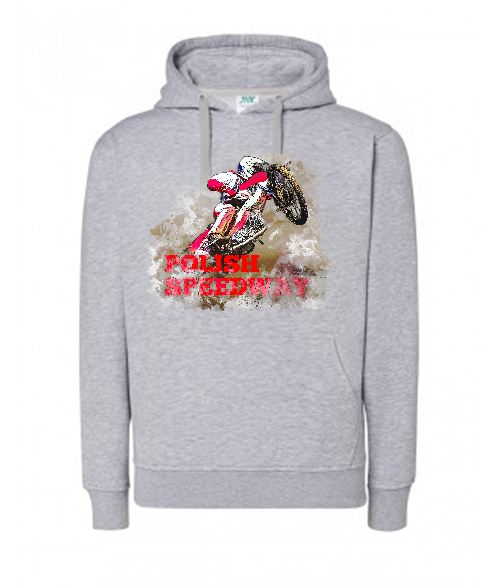 Bluza damska z kapturem Grafika MZ27 Różne kolory - obrazek 2