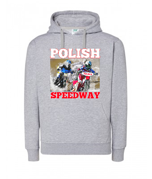 Bluza damska z kapturem Grafika MZ28 Różne kolory - obrazek 2
