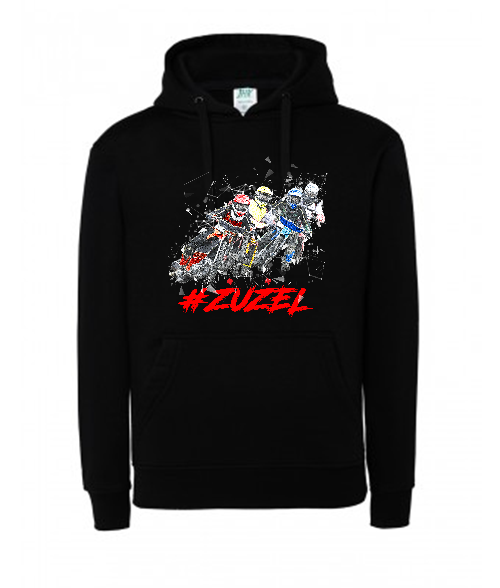 Bluza damska z kapturem Grafika MZ06 Różne kolory - obrazek 3