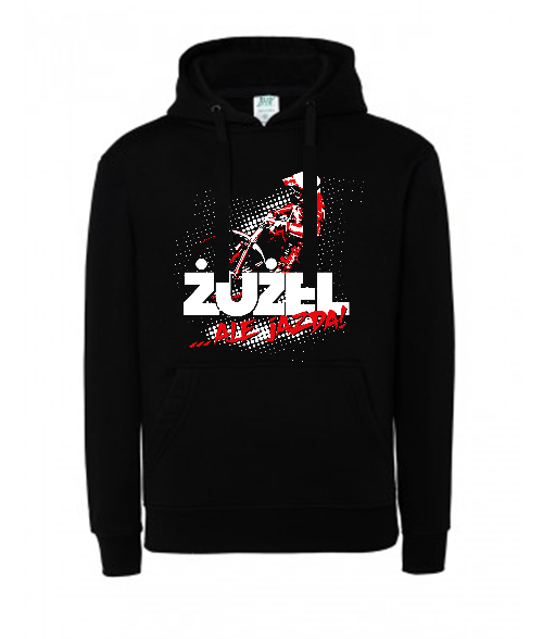 Bluza damska z kapturem Grafika MZ03 Różne kolory - obrazek 3