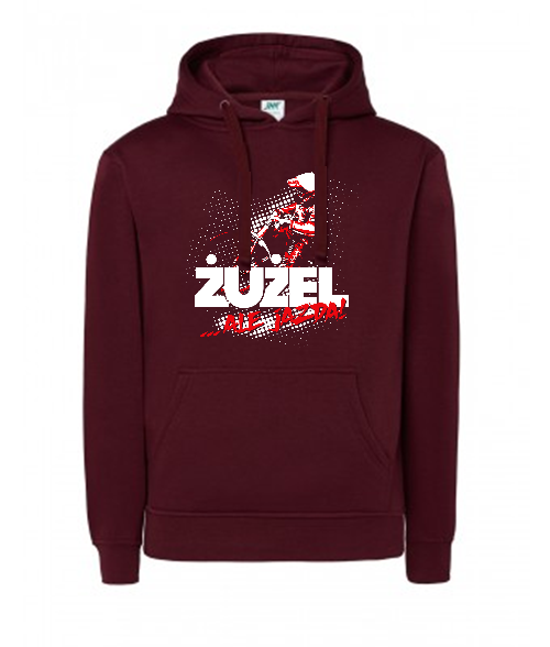 Bluza damska z kapturem Grafika MZ03 Różne kolory - obrazek 4