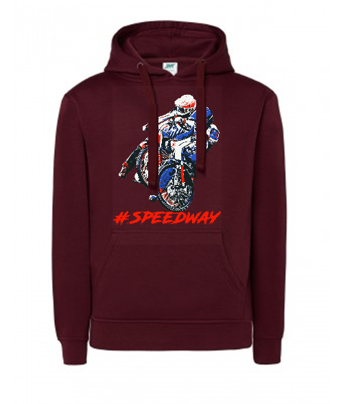 Bluza damska z kapturem Grafika MZ12 Różne kolory - obrazek 4