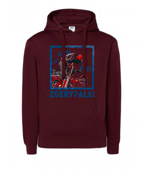Bluza damska z kapturem Grafika MZ17-2 Różne kolory - obrazek 4