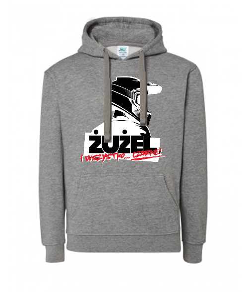 Bluza damska z kapturem Grafika MZ05Różne kolory - obrazek 5