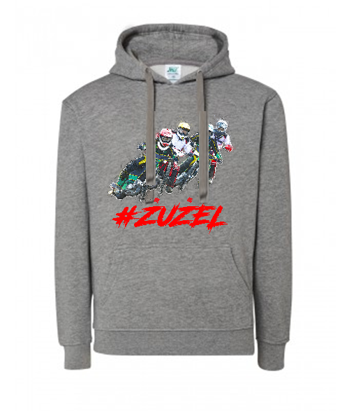 Bluza damska z kapturem Grafika MZ06 Różne kolory - obrazek 5