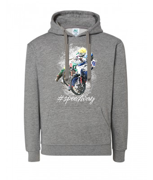 Bluza damska z kapturem Grafika MZ12-1 Różne kolory - obrazek 5