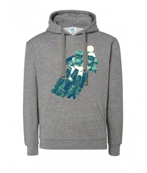 Bluza damska z kapturem Grafika MZ15 Różne kolory - obrazek 5