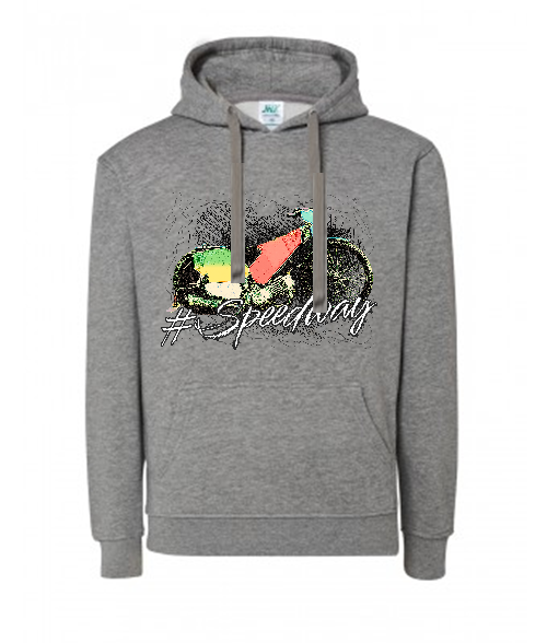 Bluza damska z kapturem Grafika MZ16-1 Różne kolory - obrazek 5