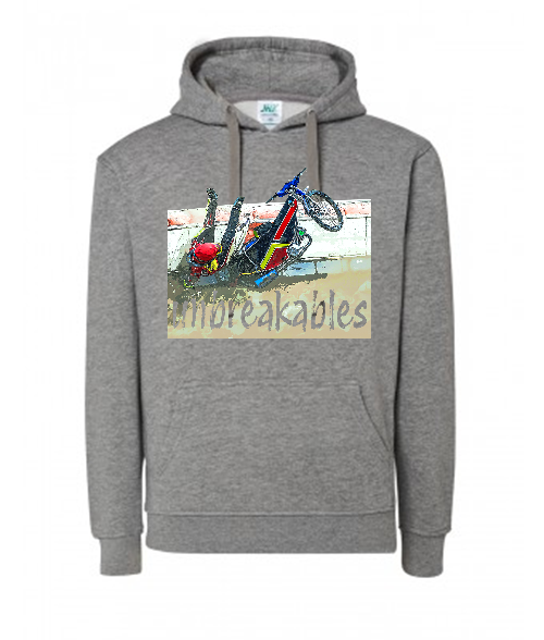 Bluza damska z kapturem Grafika MZ26 Różne kolory - obrazek 5