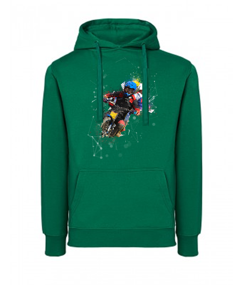 Bluza damska z kapturem Grafika MZ10 Różne kolory - obrazek 6