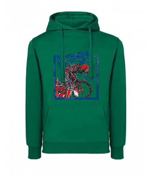 Bluza damska z kapturem Grafika MZ17-1 Różne kolory - obrazek 6