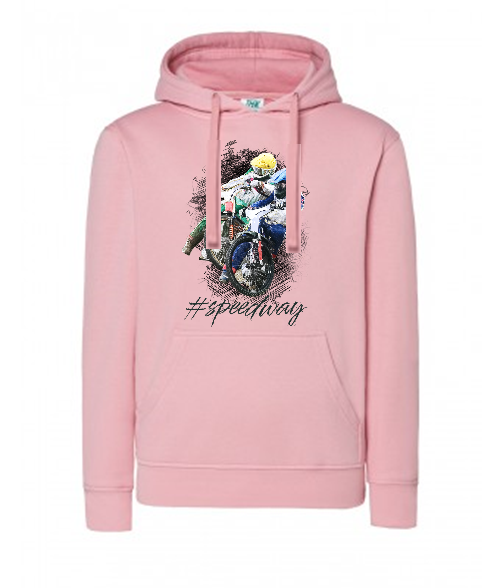 Bluza damska z kapturem Grafika MZ12-1 Różne kolory - obrazek 7