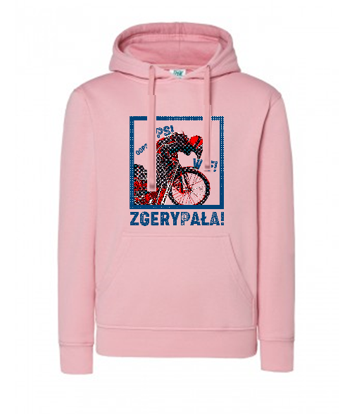 Bluza damska z kapturem Grafika MZ17-2 Różne kolory - obrazek 7