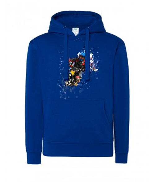 Bluza damska z kapturem Grafika MZ10 Różne kolory - obrazek 8