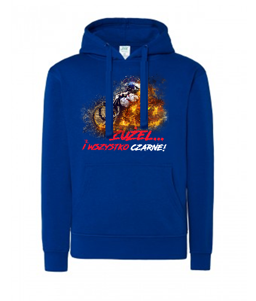Bluza damska z kapturem Grafika MZ11 Różne kolory - obrazek 8