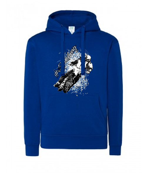 Bluza damska z kapturem Grafika MZ14 Różne kolory - obrazek 8