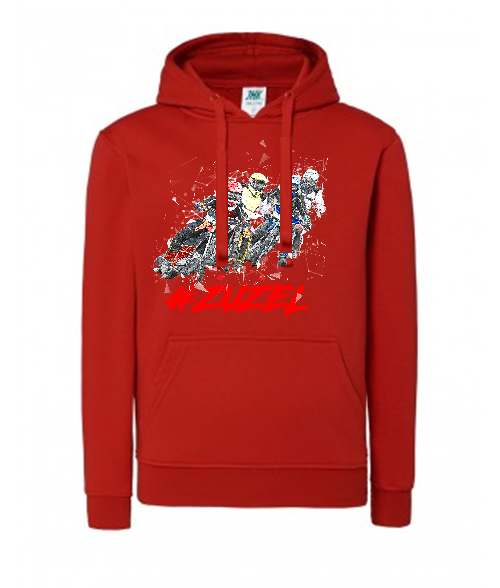 Bluza damska z kapturem Grafika MZ06 Różne kolory - obrazek 9