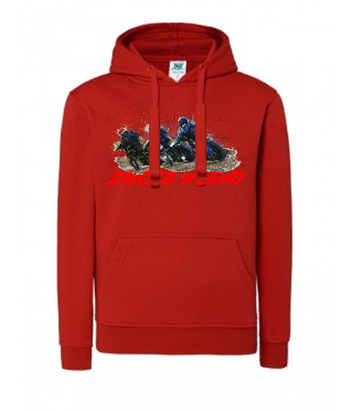 Bluza damska z kapturem Grafika MZ08 Różne kolory - obrazek 8