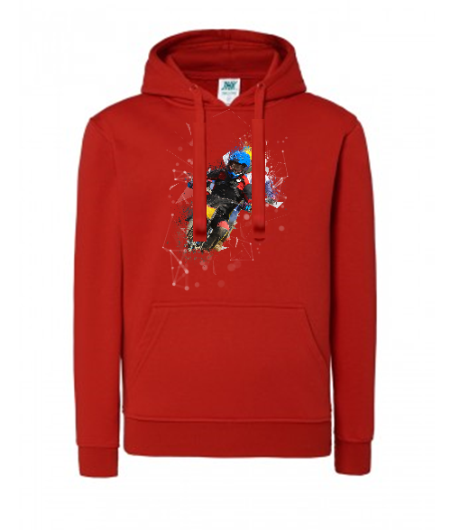Bluza damska z kapturem Grafika MZ10 Różne kolory - obrazek 9