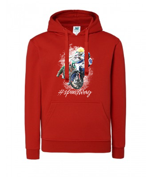Bluza damska z kapturem Grafika MZ12-1 Różne kolory - obrazek 9