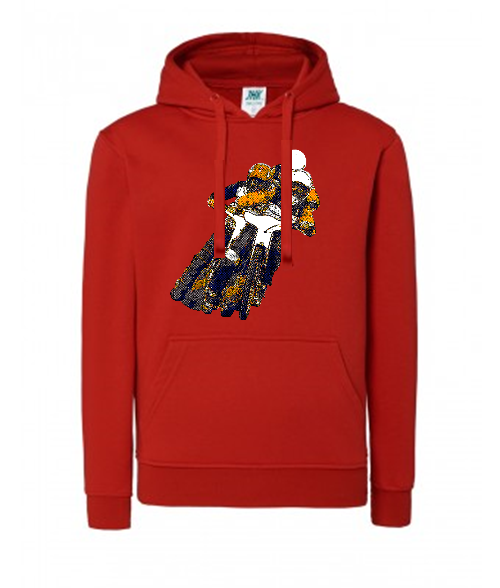 Bluza damska z kapturem Grafika MZ15 Różne kolory - obrazek 9