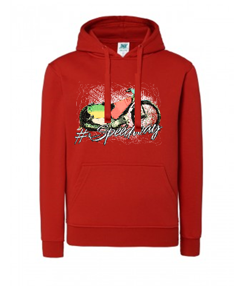 Bluza damska z kapturem Grafika MZ16-1 Różne kolory - obrazek 9