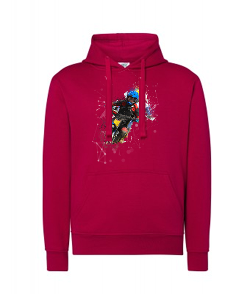 Bluza damska z kapturem Grafika MZ10 Różne kolory - obrazek 10