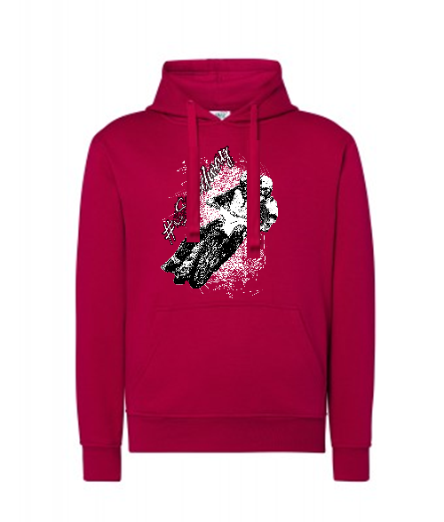 Bluza damska z kapturem Grafika MZ14 Różne kolory - obrazek 10