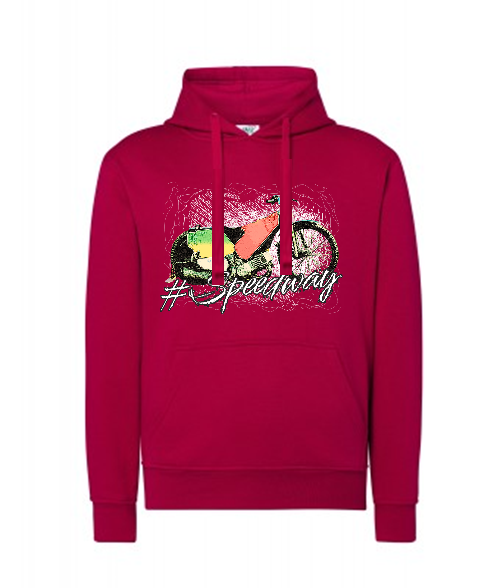 Bluza damska z kapturem Grafika MZ16-1 Różne kolory - obrazek 10
