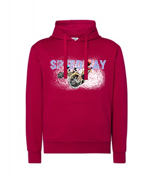 Bluza damska z kapturem Grafika MZ18-1 Różne kolory - obrazek 10
