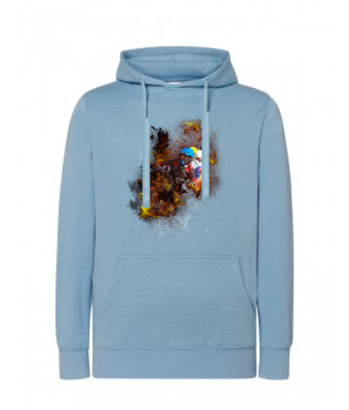 Bluza damska z kapturem Grafika MZ10 Różne kolory - obrazek 11
