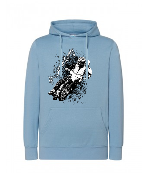 Bluza damska z kapturem Grafika MZ14 Różne kolory - obrazek 11