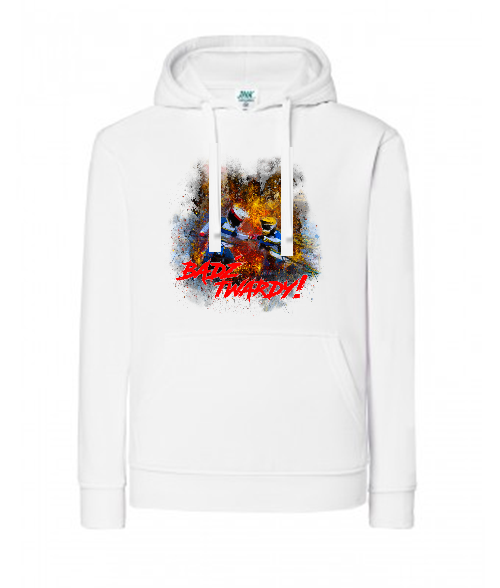 Bluza damska z kapturem Grafika MZ09 Różne kolory - obrazek 13