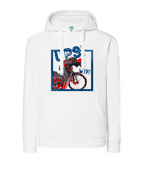 Bluza damska z kapturem Grafika MZ17-1 Różne kolory - obrazek 9