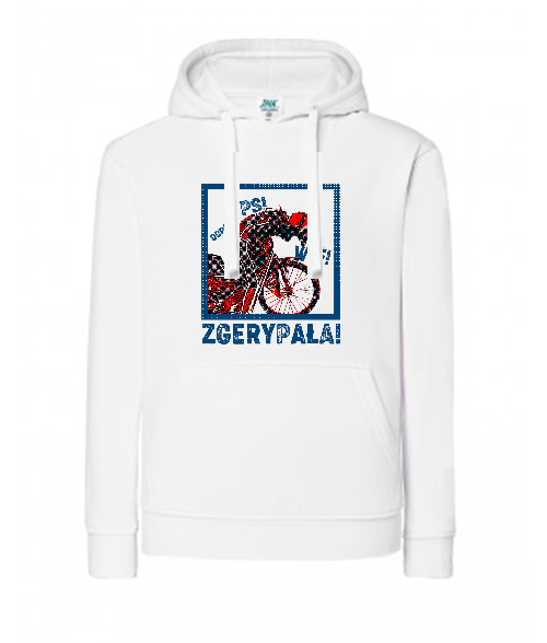 Bluza damska z kapturem Grafika MZ17-2 Różne kolory - obrazek 9
