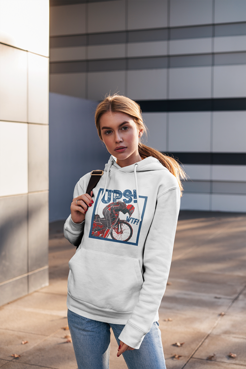 Bluza damska z kapturem Grafika MZ17-1 Różne kolory